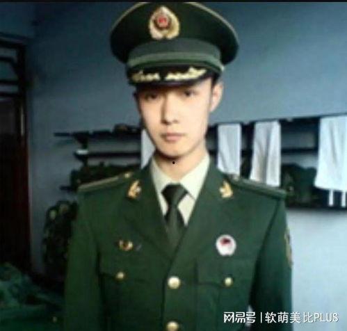 当兵帅哥现实生活照